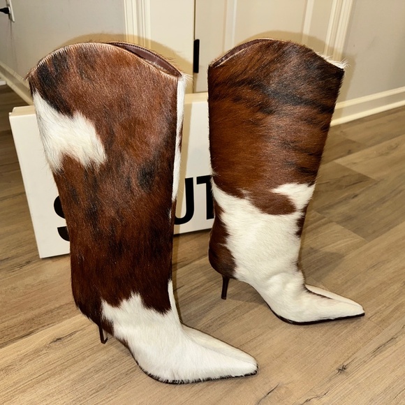 Schutz Maryana Wild Boot (Calf hair/Cow hide) - Picture 1 of 6
